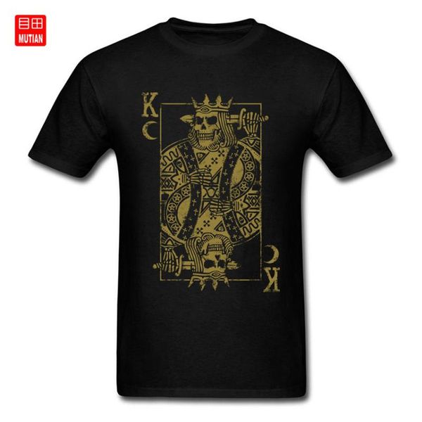 2018 suicide king vintage skull gold poker card черная футболка уникальные мужские топы с коротким рукавом тройники для лета, White;black
2018 suicide king vintage skull gold poker card черная футболка уникальные мужские топы с коротким рукавом тройники для лета, White;black