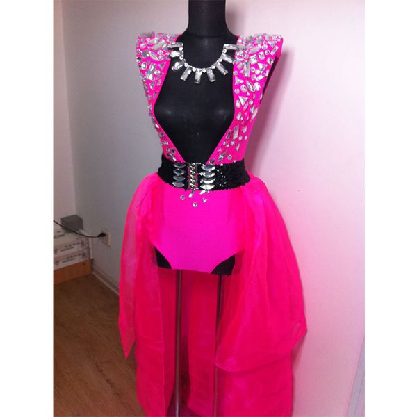rose red crystals chiffon skirt two-piece set bodysuit costumes female singer jazz dance stage wear show costume, Black;red
rose red crystals chiffon skirt two-piece set bodysuit costumes female singer jazz dance stage wear show costume, Black;red