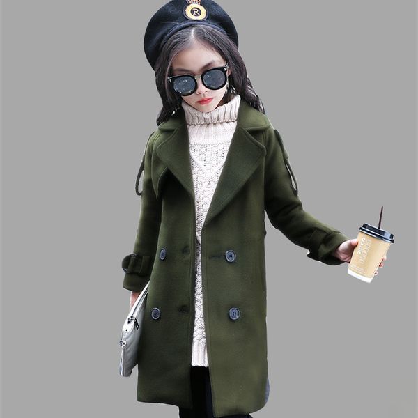 girls winter jackets long woolen coats for kids girls casual autumn children's clothes teenage clothing for 6 8 12 years, Blue
girls winter jackets long woolen coats for kids girls casual autumn children's clothes teenage clothing for 6 8 12 years, Blue