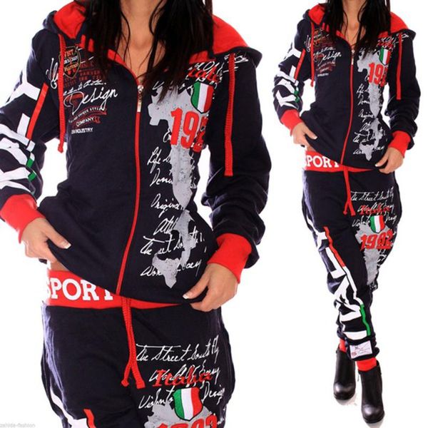 zogaa 2018 new women' fashion 2 parts hooded sweatshirt and pants set tracksuit sportswear, White
zogaa 2018 new women' fashion 2 parts hooded sweatshirt and pants set tracksuit sportswear, White