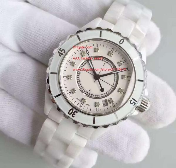factory supplier wristwatches ceramic 38mm white dial diamond automatic mechanical date mens womens wrist watch watches, Slivery;brown
factory supplier wristwatches ceramic 38mm white dial diamond automatic mechanical date mens womens wrist watch watches, Slivery;brown
