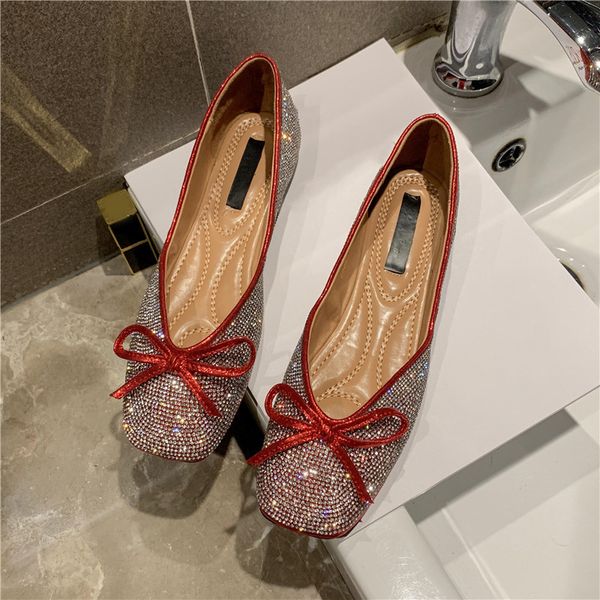 women flats ballet shoes women's bow female loafers bling rhinestone ladies crystal casual flat for woman spring 2020 new, Black
women flats ballet shoes women's bow female loafers bling rhinestone ladies crystal casual flat for woman spring 2020 new, Black