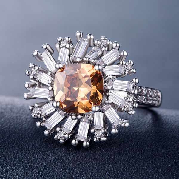 2020 new crystal rings for women statement ring fashion jewelry with full shiny cubiz zircon female ring, Silver
2020 new crystal rings for women statement ring fashion jewelry with full shiny cubiz zircon female ring, Silver