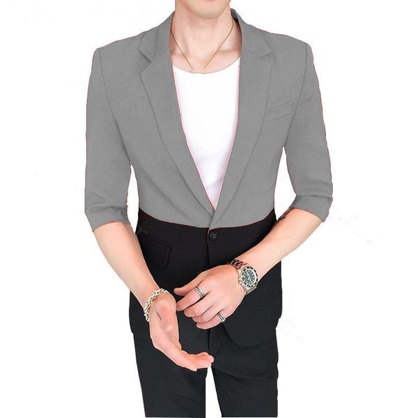 men's suits & blazers short sleeve men 2021 double colors yellow purple party tuxedos groom wedding blazer pants, White;black
men's suits & blazers short sleeve men 2021 double colors yellow purple party tuxedos groom wedding blazer pants, White;black