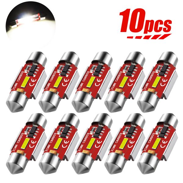 10 шт. c5w c10w гирлянда 31 мм светодиодные лампы canbus 1860 smd белая лампа для автомобиля интерьер автомобиля внешний купол багажника ном
10 шт. c5w c10w гирлянда 31 мм светодиодные лампы canbus 1860 smd белая лампа для автомобиля интерьер автомобиля внешний купол багажника ном