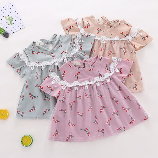 korean children's clothing 2019 summer new girls short-sleeved printed dress baby cotton princess dress, Red;yellow
korean children's clothing 2019 summer new girls short-sleeved printed dress baby cotton princess dress, Red;yellow