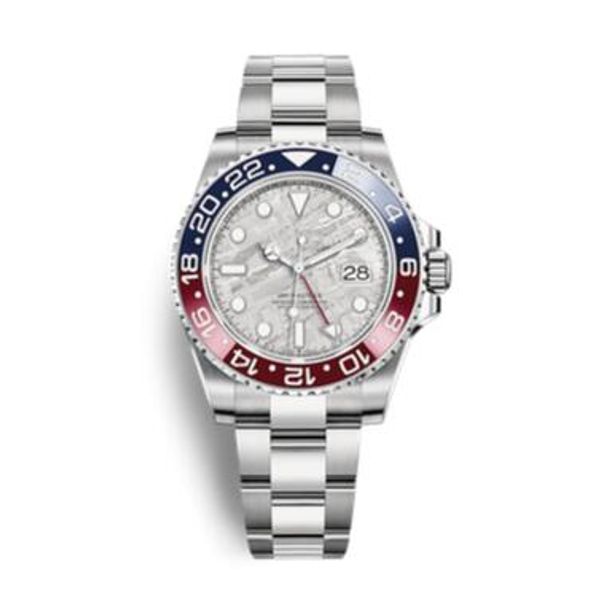 high grade outdoor gmt blue black ceramic bezel automatic mens watch watches 40mm grey dial with stainless steel bracelet root beer watches, Slivery;brown
high grade outdoor gmt blue black ceramic bezel automatic mens watch watches 40mm grey dial with stainless steel bracelet root beer watches, Slivery;brown