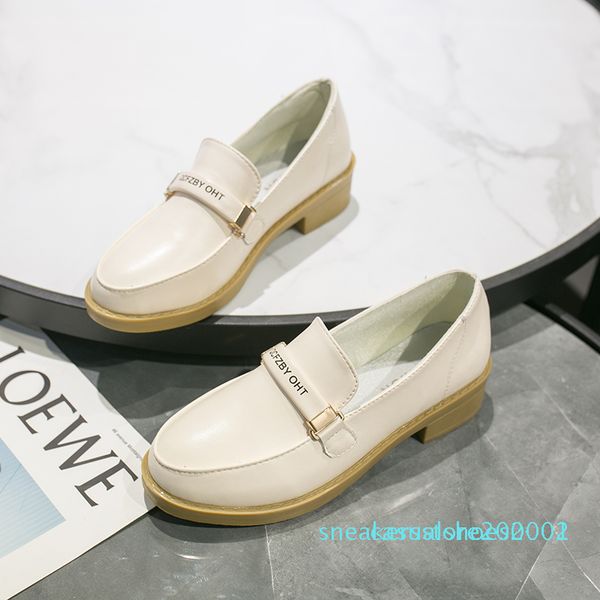 small leather shoes women shoes single spring and autumn new autumn pea flat casual dad wild one pedal s02, Black
small leather shoes women shoes single spring and autumn new autumn pea flat casual dad wild one pedal s02, Black