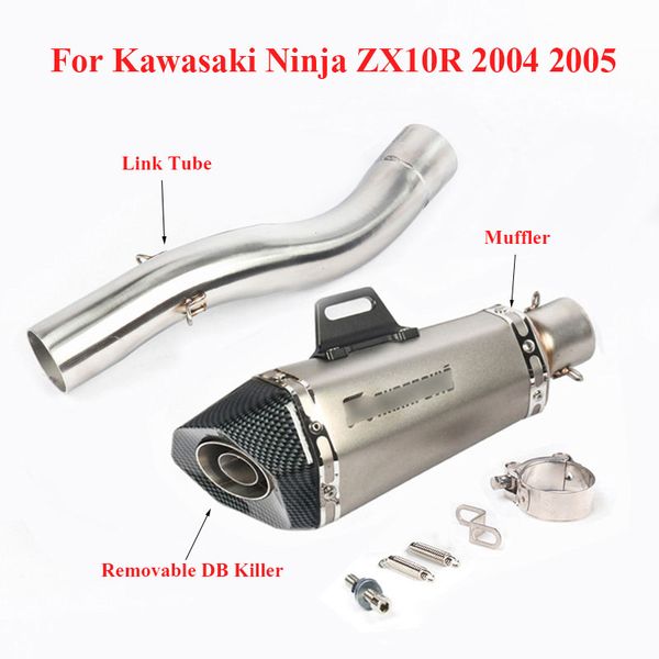 motorcycle exhaust tip muffler baffles connect tube section middle pipe for ninja zx10r 2004 2005
motorcycle exhaust tip muffler baffles connect tube section middle pipe for ninja zx10r 2004 2005