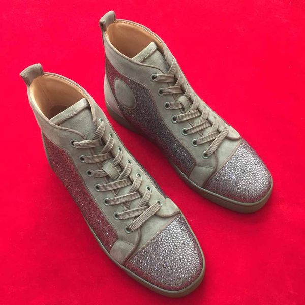 luxury super top quality sneakers red bottom homme strass обувь квартиры sneaker army green замша с rhinestone высокие вершины skate прохожд, Black
luxury super top quality sneakers red bottom homme strass обувь квартиры sneaker army green замша с rhinestone высокие вершины skate прохожд, Black