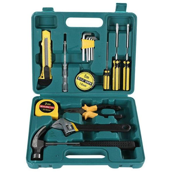 alloet hand tool set universal household car repair hand tools kit wrench pliers screwdriver with plastic toolbox storage case
alloet hand tool set universal household car repair hand tools kit wrench pliers screwdriver with plastic toolbox storage case