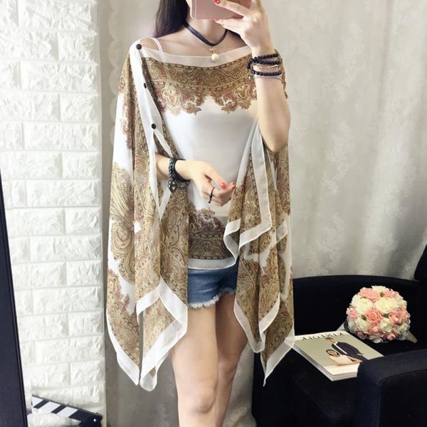 women scarf shawl poncho printed sunscreen scarf sun protection female beach shawl bikini cover soft comfortable #125, Blue;gray
women scarf shawl poncho printed sunscreen scarf sun protection female beach shawl bikini cover soft comfortable #125, Blue;gray