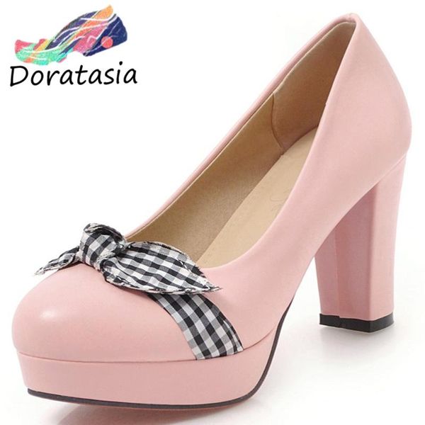 doratasia new girl elegant platform pumps office plaid butterfly-knot pumps women 2020 high heels shoes woman, Black
doratasia new girl elegant platform pumps office plaid butterfly-knot pumps women 2020 high heels shoes woman, Black