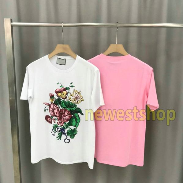 2020 new luxury clothes europe mens flower print t shirt fashion casual short sleeves tshirt designer t shirt womens casual tee, White;black
2020 new luxury clothes europe mens flower print t shirt fashion casual short sleeves tshirt designer t shirt womens casual tee, White;black