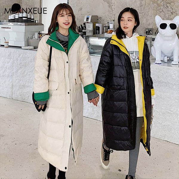 women's winter long jacket cotton parka coat korean loose zipper pocket warm female jackets streetwear outerwear vetement femme, Tan;black
women's winter long jacket cotton parka coat korean loose zipper pocket warm female jackets streetwear outerwear vetement femme, Tan;black