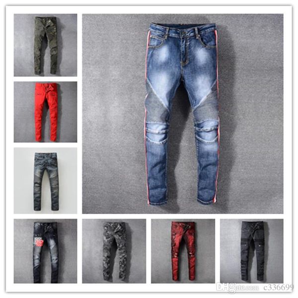2019-2020 balmain mens new fashion mens simple summer lightweight jeans mens large size fashion casual solid classic straight jeans, Blue
2019-2020 balmain mens new fashion mens simple summer lightweight jeans mens large size fashion casual solid classic straight jeans, Blue