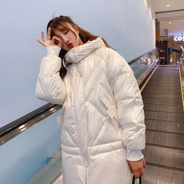 vogue nice parkas glossy waterproof winter jacket women mid long thicken hooded coat woman casual cotton parka female, Black
vogue nice parkas glossy waterproof winter jacket women mid long thicken hooded coat woman casual cotton parka female, Black