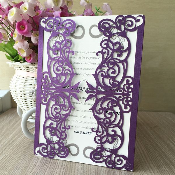 wedding invitation cards envelope hollow laser cut invitations card engagements business cards festival blessing invitation supplies, Black
wedding invitation cards envelope hollow laser cut invitations card engagements business cards festival blessing invitation supplies, Black