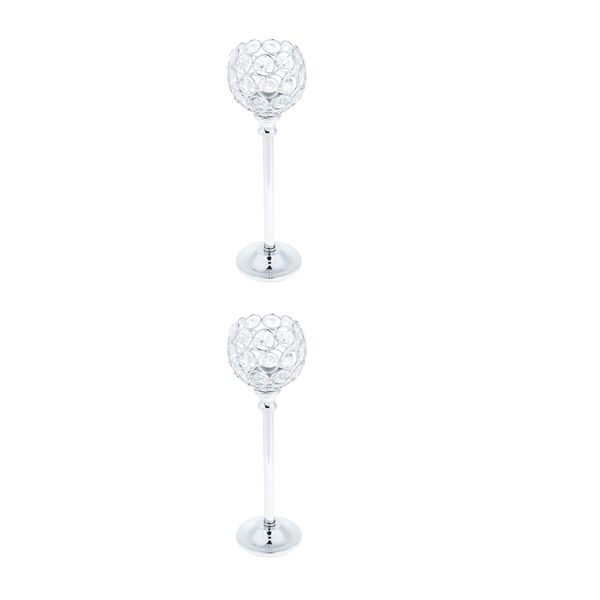 2pcs silver 26.5cm crystal metal candle holder candlestick wedding holidays christmas events tabledecor ornament
2pcs silver 26.5cm crystal metal candle holder candlestick wedding holidays christmas events tabledecor ornament