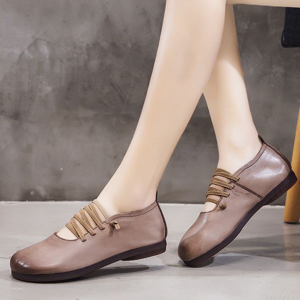 alishinrey 2020 new genuine leather women flat breathable casual flat shoes comfortable soft bottom women shoes, Black
alishinrey 2020 new genuine leather women flat breathable casual flat shoes comfortable soft bottom women shoes, Black