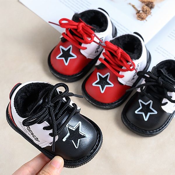 children winter baby girls boys shoe plus velvet kids soft lace-up cartoon print breathable bottom walking sports baby shoes
children winter baby girls boys shoe plus velvet kids soft lace-up cartoon print breathable bottom walking sports baby shoes