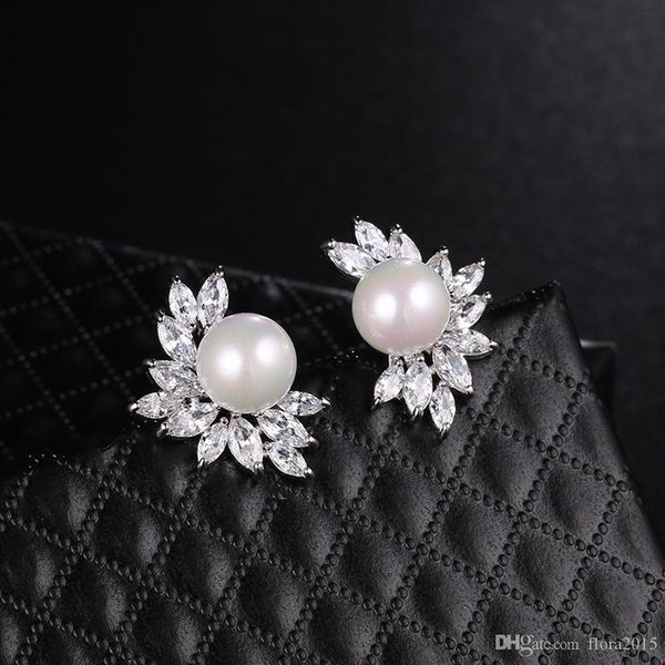 marquise stone cubic zirconia flower stud earrings for women bridal wedding jewelery accessories gift, Golden;silver
marquise stone cubic zirconia flower stud earrings for women bridal wedding jewelery accessories gift, Golden;silver