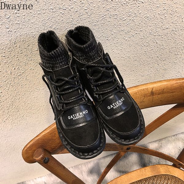 personality socks shoes female 2019 autumn new net red fashion flat bottom elastic knit wild casual shoes tide, Black
personality socks shoes female 2019 autumn new net red fashion flat bottom elastic knit wild casual shoes tide, Black