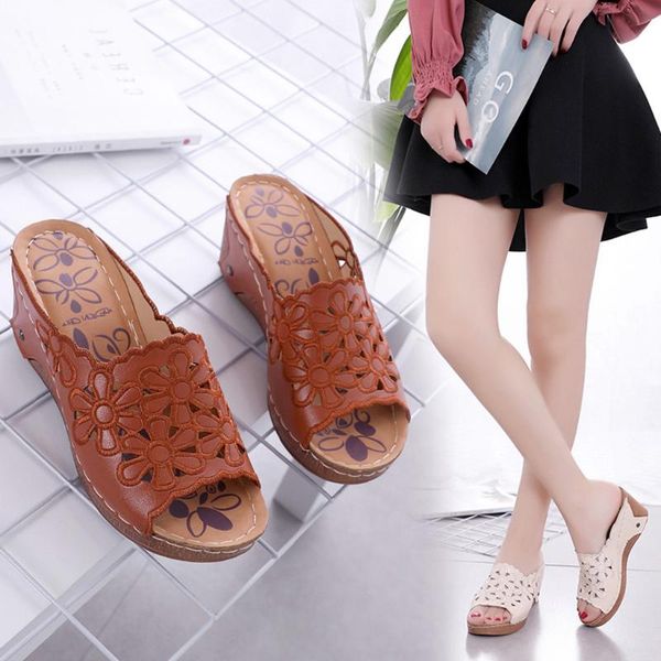 slippers fashion wedges platform casual hollow out high heels thick platforms shoes slippers shoes woman zapatos de mujer, Black
slippers fashion wedges platform casual hollow out high heels thick platforms shoes slippers shoes woman zapatos de mujer, Black