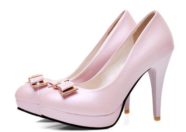 send 2017 new style high heeled single shoes fine heel round head bowknot woman shoes., Black
send 2017 new style high heeled single shoes fine heel round head bowknot woman shoes., Black