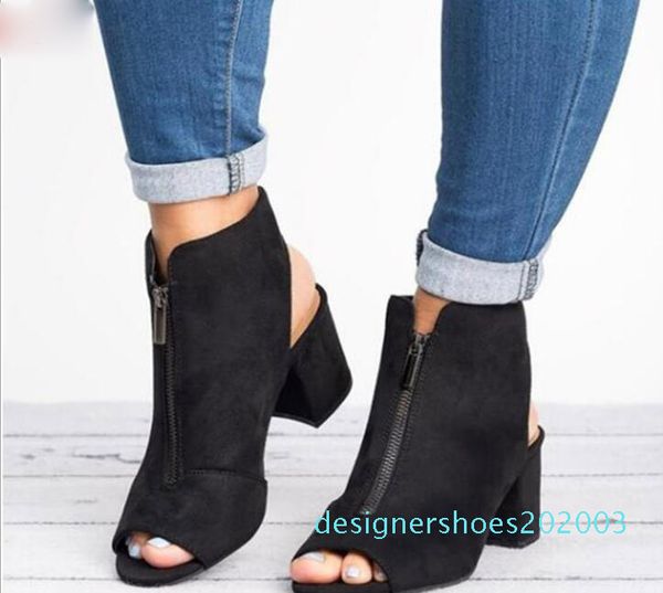 new plus size woman wedge buckles fish mouth sandals gladiator women sandals mid thick heel sandals 3colors d03, Black
new plus size woman wedge buckles fish mouth sandals gladiator women sandals mid thick heel sandals 3colors d03, Black