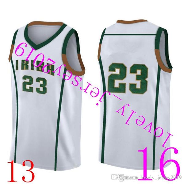 NCAA 23 Top sales Mens University Blue White Cheap 2019 menen wholesale Embroidery High quality gghhg S-XXL 66 8998