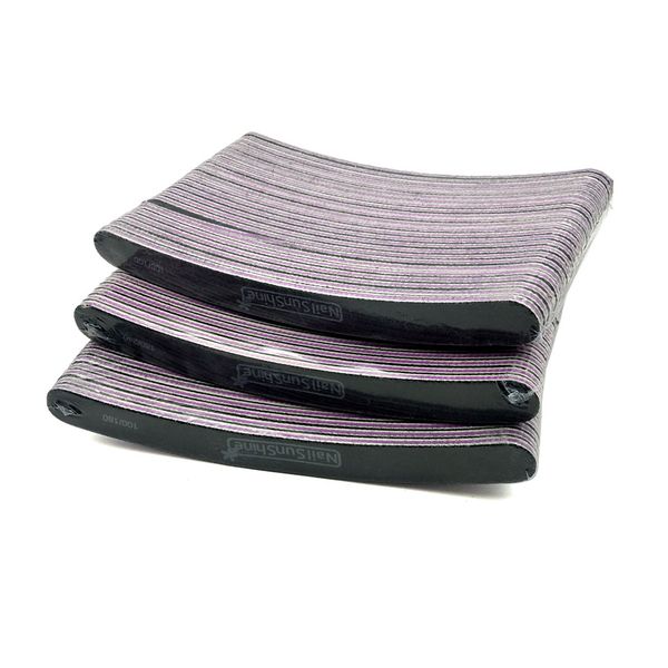 25pcs eva curved nail file buffing 100/180/240 black diamond sandpaper sanding nail buffer washable manicure accessoires tools
25pcs eva curved nail file buffing 100/180/240 black diamond sandpaper sanding nail buffer washable manicure accessoires tools
