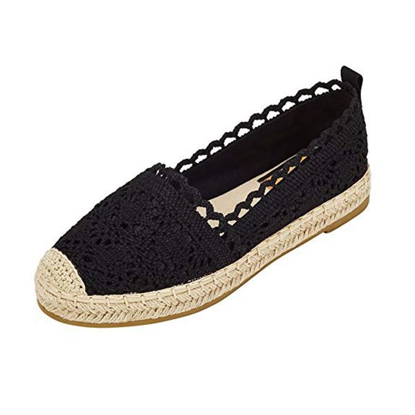 2018 new mesh lace-up women ladies sole hollow floral lace ankle flat canvas round toe casual shoes woman shoes#524, Black
2018 new mesh lace-up women ladies sole hollow floral lace ankle flat canvas round toe casual shoes woman shoes#524, Black