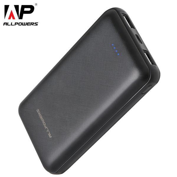 allpowers 24000mah power bank portable charging powerbank with type c fast charger & dual usb charging for xiaomi iphone 
allpowers 24000mah power bank portable charging powerbank with type c fast charger & dual usb charging for xiaomi iphone