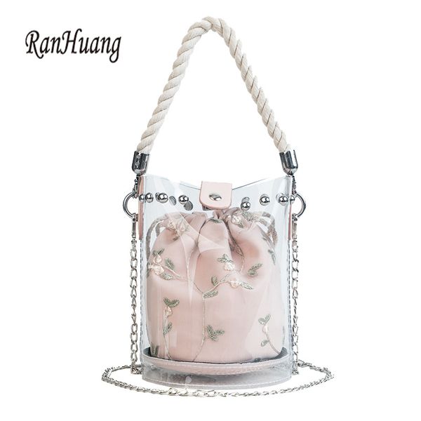 ranhuang new arrive 2018 women transparent handbags small shoulder bags ladies beach bag bucket bag candy color messenger bags
ranhuang new arrive 2018 women transparent handbags small shoulder bags ladies beach bag bucket bag candy color messenger bags