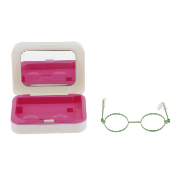 doll sunglasses round glasses with case for 1/3 bjd night lolita luts supper dollfie fashion outfit accessories green frame with no lens
doll sunglasses round glasses with case for 1/3 bjd night lolita luts supper dollfie fashion outfit accessories green frame with no lens