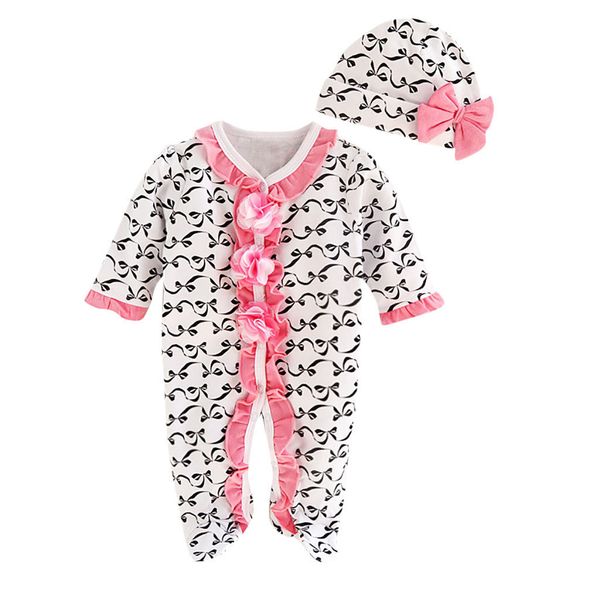 baby christmas clothes infant baby girls flower printing long sleeves romper jumpsuit clothes hat #ew, White
baby christmas clothes infant baby girls flower printing long sleeves romper jumpsuit clothes hat #ew, White