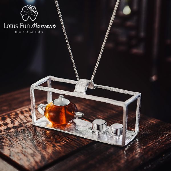lotus fun moment real 925 sterling silver fashion jewelry natural stone vintage teapot pendant without necklace for women
lotus fun moment real 925 sterling silver fashion jewelry natural stone vintage teapot pendant without necklace for women