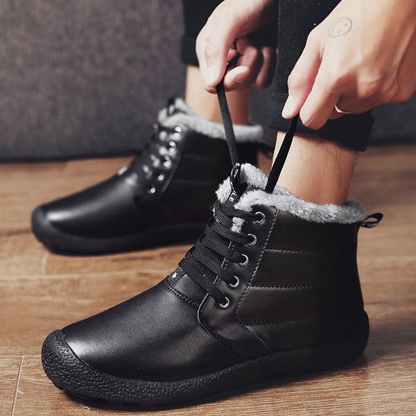 fashion men's trend outdoor padded warm waterproof cotton boots snow boots trekking mountain climbing shoes sports #d
fashion men's trend outdoor padded warm waterproof cotton boots snow boots trekking mountain climbing shoes sports #d