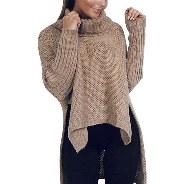 split sweaters 2019 autumn winter warm knitted women sweater and pullover female jumper long sleeve pull femme sj3567v, White;black
split sweaters 2019 autumn winter warm knitted women sweater and pullover female jumper long sleeve pull femme sj3567v, White;black