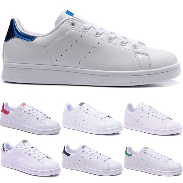 2019 Original Smith Men Women Casual shoes Green Black White Blue Red Pink Mens Stan Fashion Leather Shoe Flats Sneakers Size 36-44
2019 Original Smith Men Women Casual shoes Green Black White Blue Red Pink Mens Stan Fashion Leather Shoe Flats Sneakers Size 36-44