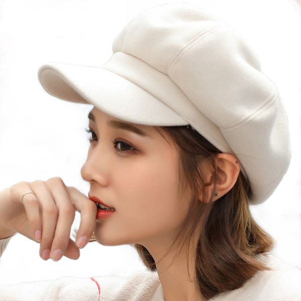 wool women beret autumn winter octagonal cap hats stylish artist painter newsboy caps black grey beret hats cute korea style for, Blue;gray
wool women beret autumn winter octagonal cap hats stylish artist painter newsboy caps black grey beret hats cute korea style for, Blue;gray