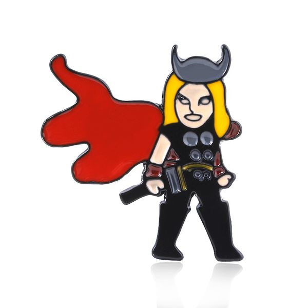 cartoon jane foster thor brooch pins super heroine figure mjolnir enamel badge pins for movie fans gifts jewelry, Gray
cartoon jane foster thor brooch pins super heroine figure mjolnir enamel badge pins for movie fans gifts jewelry, Gray