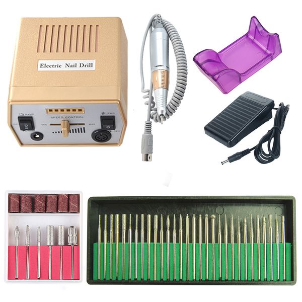 35000/20000 rpm electric nail drill machine set milling cutters manicure pedicure sanding band kit gel remover file equipment
35000/20000 rpm electric nail drill machine set milling cutters manicure pedicure sanding band kit gel remover file equipment