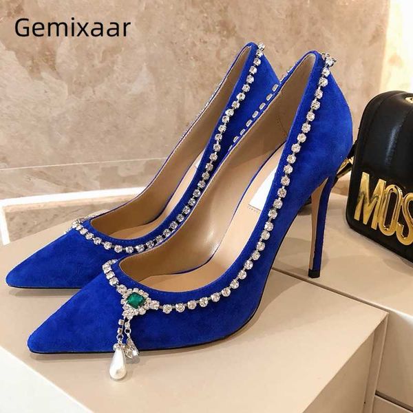 stiletto heel dress shoes woman sewing rhinestone pearl decor string bead fringe crystal suede high heel pumps women, Black
stiletto heel dress shoes woman sewing rhinestone pearl decor string bead fringe crystal suede high heel pumps women, Black