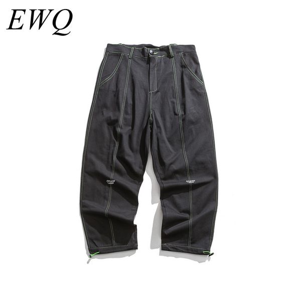 ewq / men's wear 2020 directly canister trousers solid color korean hip hop loose casual pants for male 9y779, Black
ewq / men's wear 2020 directly canister trousers solid color korean hip hop loose casual pants for male 9y779, Black