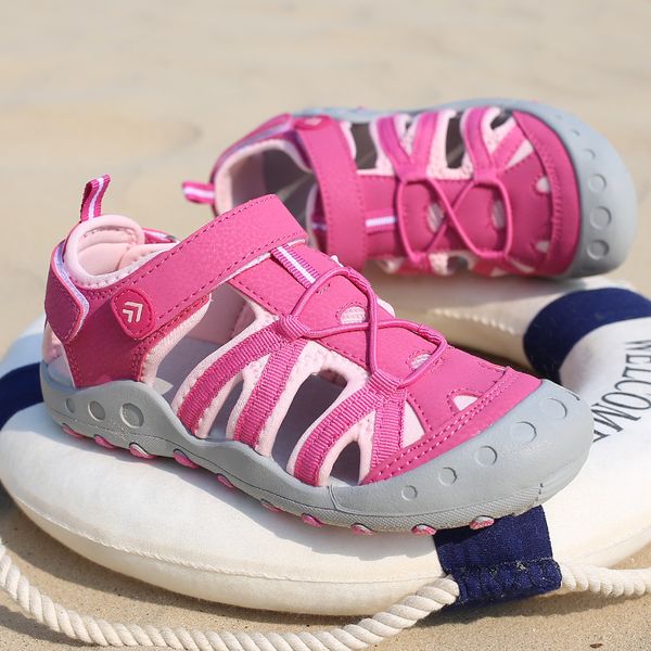 skhek boys sandals kid shoes summer children beach shoes sports soft non-slip casual cut-outs baby leather rubber sandal, Black;red
skhek boys sandals kid shoes summer children beach shoes sports soft non-slip casual cut-outs baby leather rubber sandal, Black;red
