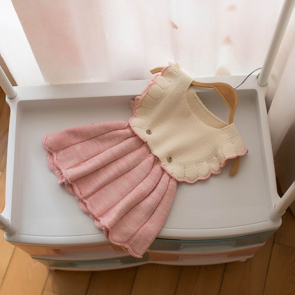 2019 new autumn baby girls knitted dress patchwork pleated toddlers kids sweaters korean style children princess dresses, Red;yellow
2019 new autumn baby girls knitted dress patchwork pleated toddlers kids sweaters korean style children princess dresses, Red;yellow