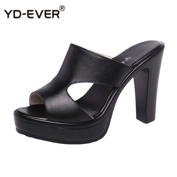 plus size 33-43 high heels slippers women platform shoes summer 2020 block heel leather slides ladies office slippers, Black
plus size 33-43 high heels slippers women platform shoes summer 2020 block heel leather slides ladies office slippers, Black