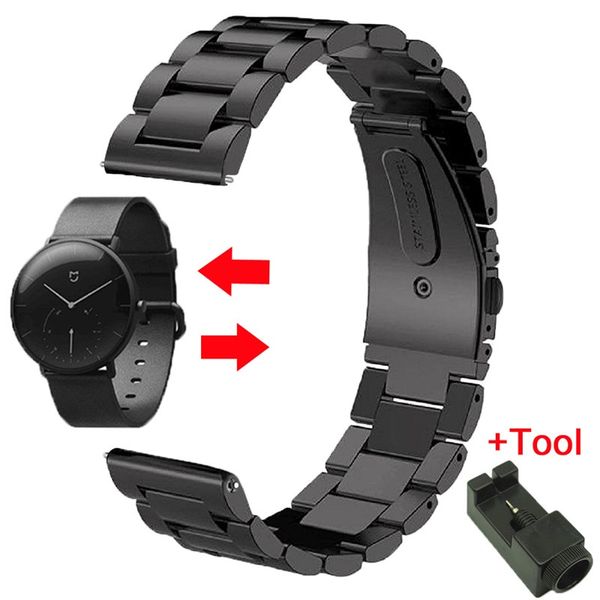 20mm black bracelet for mijia quartz watch strap men&women wrist metal stainless steel for mijia quartz watch belt, Black;brown
20mm black bracelet for mijia quartz watch strap men&women wrist metal stainless steel for mijia quartz watch belt, Black;brown